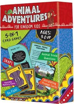 Animal Adventures For Kingdom Kids (Game Cards)