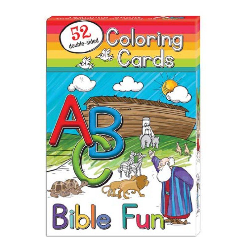 ABC Bible Fun (Coloring Boxed Cards)