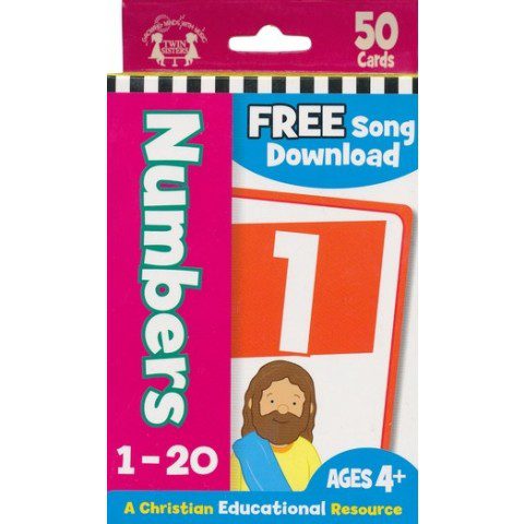 Numbers Christian 50-Count (I'm Learning the Bible)(Flash Cards)