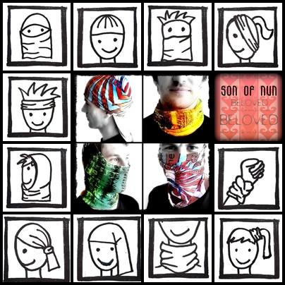 Son of Nun multiscarf - (Choose how to wear yours)