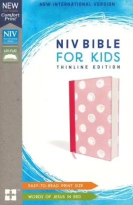 NIV Thinline Bible for Kids Pink