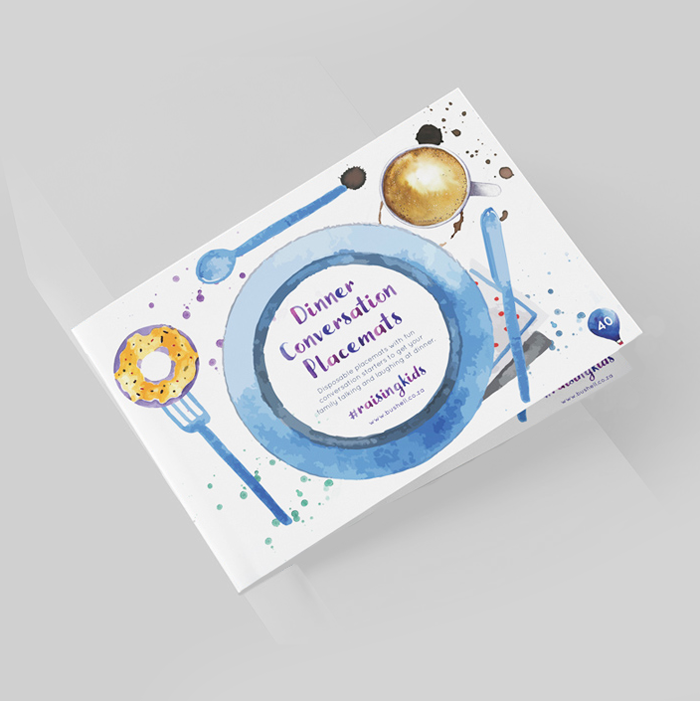 Dinner Conversation Placemats