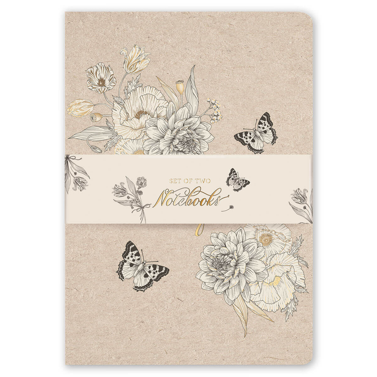 Garden Notes (Set Of 2)(A4 Notebook Set)