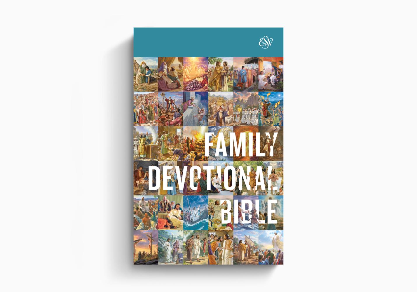 Holy Bible: Esv Family Devotional Bible With Ribbon Marker Hardcover
