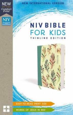 NIV Bible For Kids Thinline Red Letter Edition [Teal]