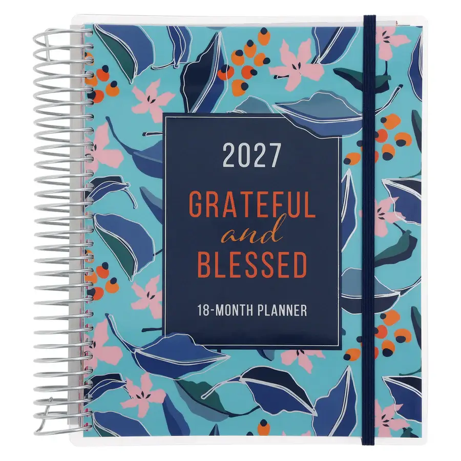 2027 Diary - 18-Month Planner for Women - Grateful